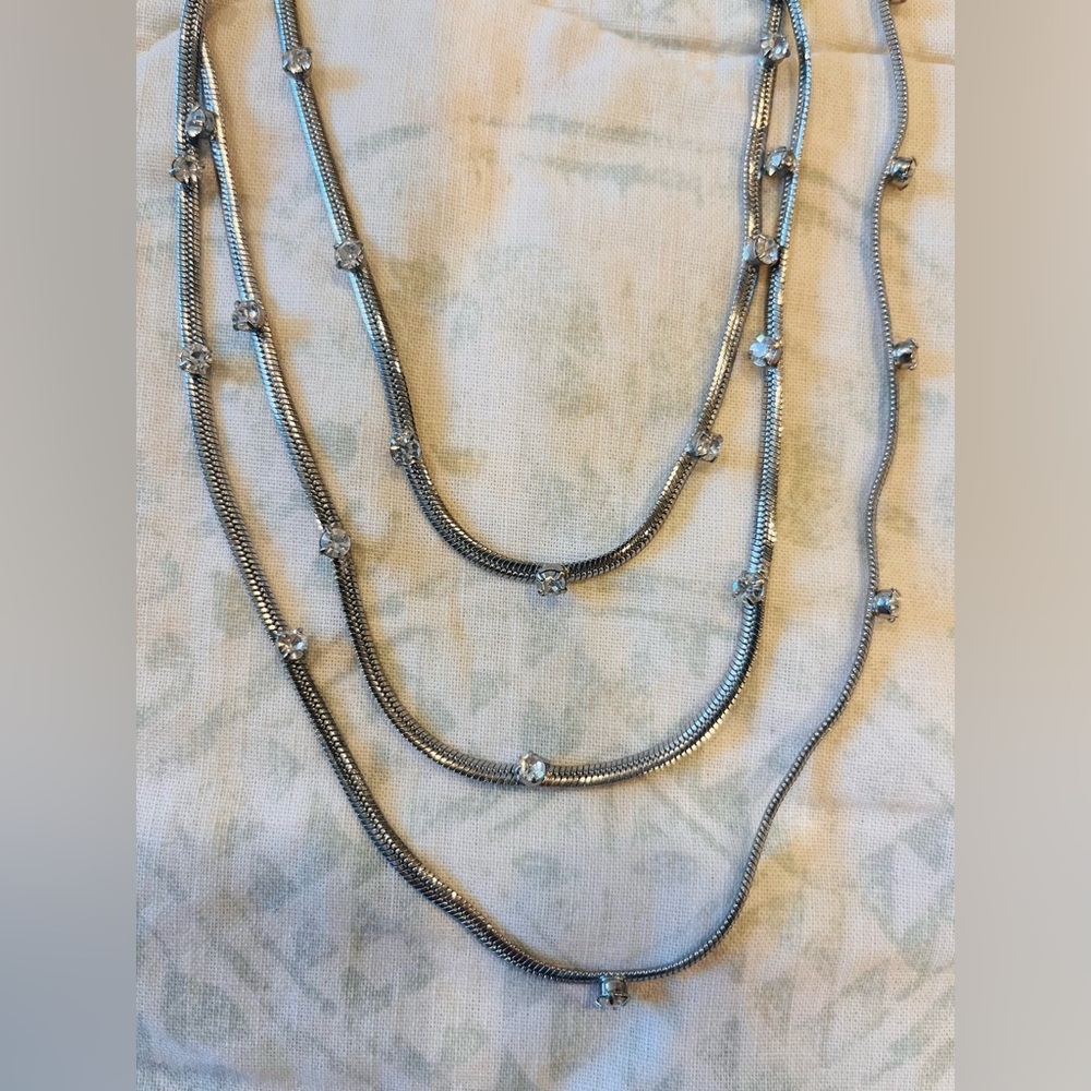 Ann Taylor Beautiful 3 tiered necklace BUNDLE ITEM ONLY